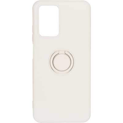 Купить силіконовий чохол soft silicone casevsmagnet ring для xiaomi redmi 10 - ivory white онлайн