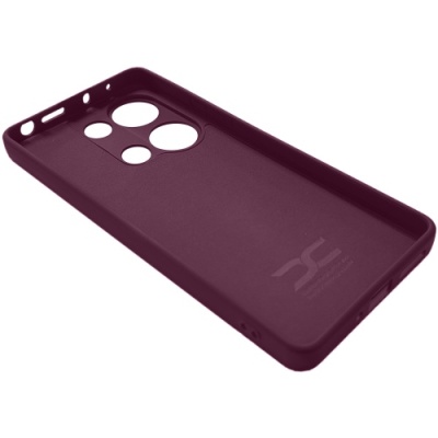 Купить силіконовий чохол soft silicone case для xiaomi redmi note 13 pro 4g/note 14s/poco m6 pro 4g (бордовий) онлайн