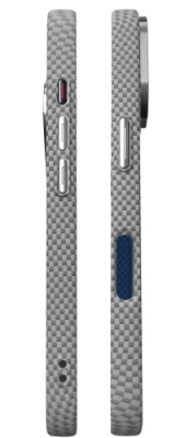 Купить чохол piblue carbon glacier magsafe (pl-99) для apple iphone 16 (титаново-сірий) онлайн
