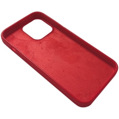Купить чохол silicone case для apple iphone 13 pro (14) red - full онлайн