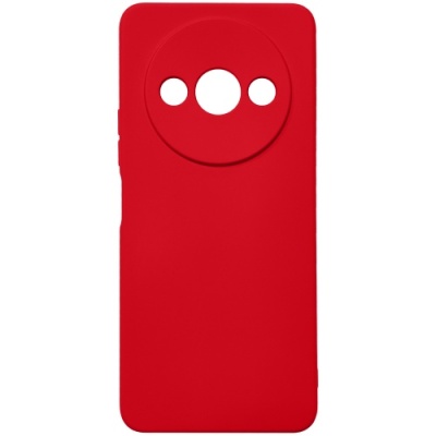 Купить силіконовий чохол soft silicone case для xiaomi redmi a3/poco c61 (червоний) онлайн