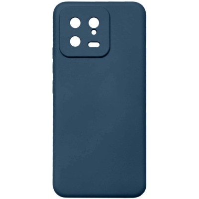 Купить чохол soft silicone case full для xiaomi 13 (темно-синій) онлайн