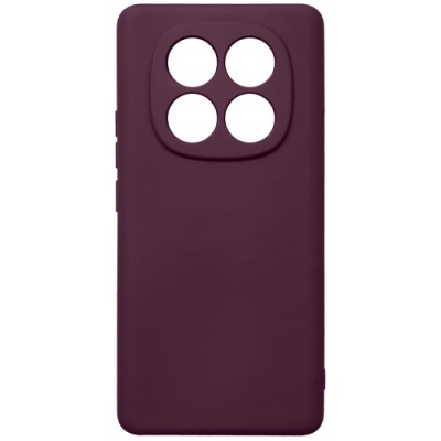 Купить чохол soft silicone case full для xiaomi redmi note 14 pro 4g (бордовий) онлайн