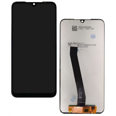 дисплей для xiaomi redmi 7 з чорним тачскріном original prc