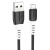 кабель hoco x82 silicone usb - microusb 2.4a/1m (чорний) 