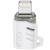 перехідник xo nb256a usb2.0 female - lightning male (білий) 