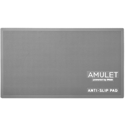протиковзкий килимок amulet для поклейки захисного скла 20×11cm (сірий) 