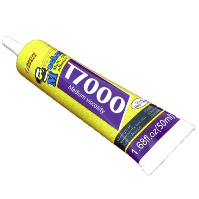 клей силіконовий mechanic t-7000, чорний, 50ml, в тюбику з дозатором