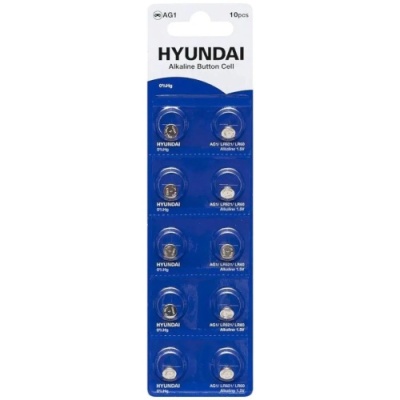 батарейка hyundai ag1 (10шт) 