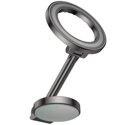 Автотримач Hoco H51 Magnetic For Ring (Сiрий)
