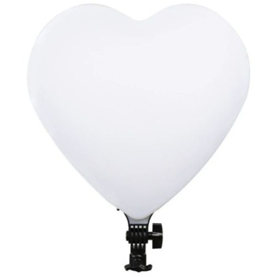 led панель rl-500 33cm (heart style) remote (чорний) 