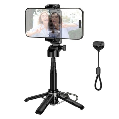 монопод-тринога для селфі hoco k27 pro (чорний) 