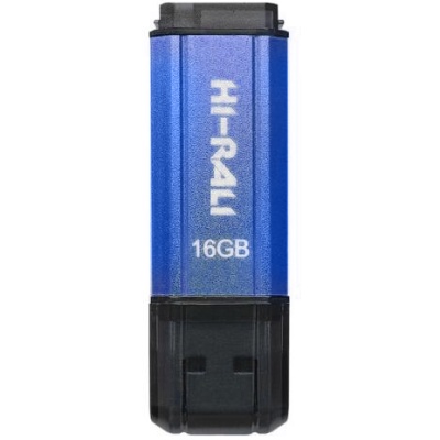 usb флеш-накопичувач hi-rali rocket 16gb (синій) 
