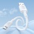Кабель Borofone BX111 USB - MicroUSB 2.4A/1m (Білий) кабель borofone bx111 usb - microusb 2.4a/1m (білий)