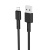 кабель borofone bx31 silicone usb - lightning 2.4a/1m (чорний) 