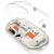 мишка бездротова hoco gm35 general dual-mode silent (battery version) (білий) 