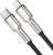 Кабель Baseus Cafule Metal (PD) Type-C - Lightning 20W/1m (CATLJK-A01) (Black) кабель baseus cafule metal (pd) type-c - lightning 20w/1m (catljk-a01) (black)