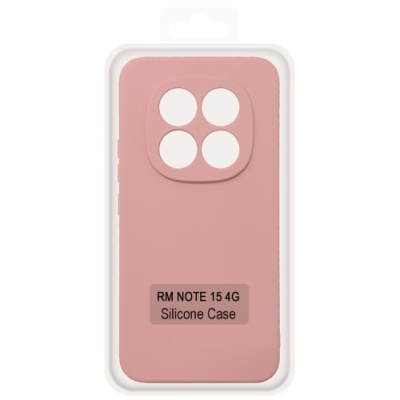 Купить чохол soft silicone case full для xiaomi redmi note 15 4g (164.03/75.42/7.94) (рожевий) онлайн