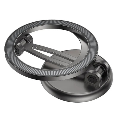 Автотримач Borofone BH114 Magnetic For IP (Сiрий)