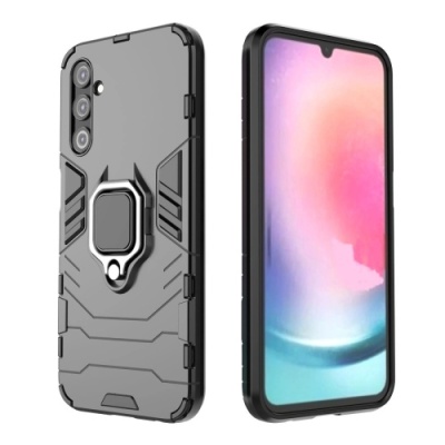 Купить чохол-накладка armor magnet для samsung a245 galaxy a24 4g - black онлайн