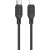 кабель hoco x90 cool silicone (pd) type-c - lightning 20w 3a/1m (чорний) 