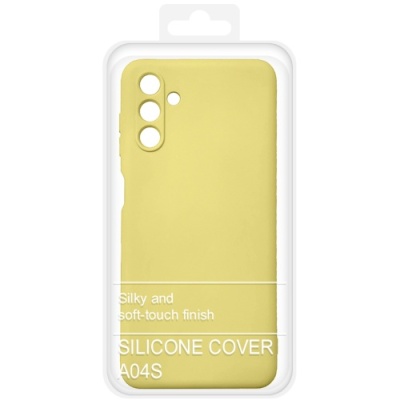 Купить силіконовий чохол soft silicone case для samsung a047 galaxy a04s/a136 galaxy a13 5g (лимонний) онлайн