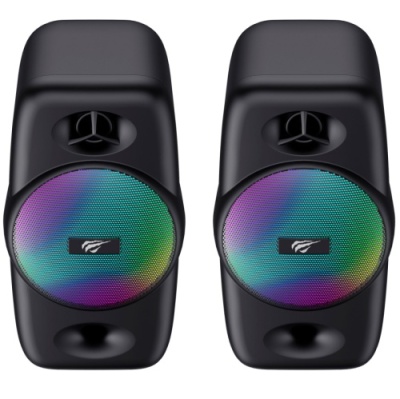 колонки havit hv-sk213 usb rgb (2*3вт) 