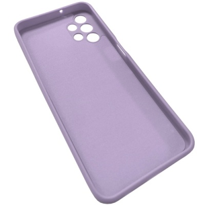Купить силіконовий чохол soft tpu armor для samsung a135 galaxy a13 4g - light violet онлайн