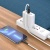 кабель borofone bx86 usb - lightning 2.4a/1m (білий) 