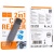 картрідер hoco hb45 spirit 2-in-1 usb2.0 (сірий) 