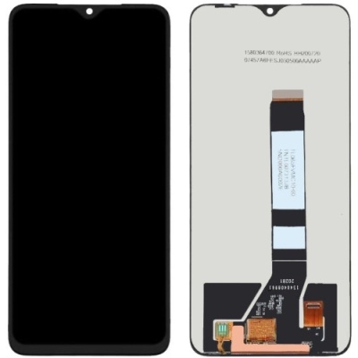 дисплей для xiaomi redmi 9t/poco m3 + touchscreen black (oem)