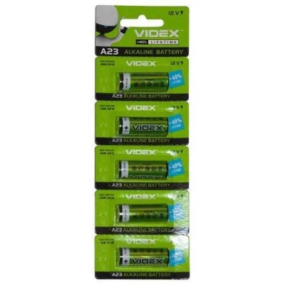 батарейка videx a23 (5шт) 