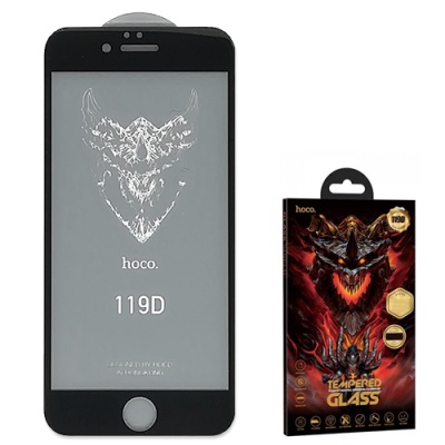 захисне скло hoco dg1 (119d) для apple iphone 6/6s (чорний) 