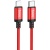 кабель hoco x89 wind (pd) type-c - lightning 20w 3a/1m (червоний) 