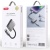 перехідник xo nb-r258b lightning(male) to lightning(female) + 3.5mm (сірий) 