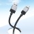 кабель hoco x110 usb - microusb 2.4a/1m (чорний) 