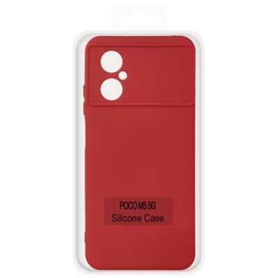 Купить чохол soft silicone case full для xiaomi poco m4 5g (red) онлайн