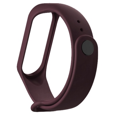 ремінець для xiaomi mi band 5/6/7 wine red 