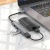 USB HUB Hoco HB26 4-in-1 adapter (Type-C to USB3.0+USB2.0*3) (Сiрий) usb hub hoco hb26 4-in-1 adapter (type-c to usb3.0+usb2.0*3) (сiрий)