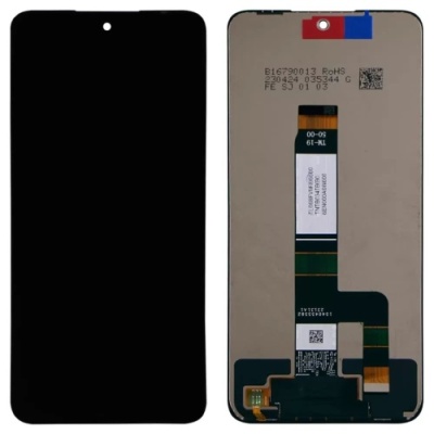 дисплей для xiaomi redmi 12, redmi 12 5g, poco m6 pro 5g, redmi 13, redmi 13 5g з чорним тачскріном (flycdi)