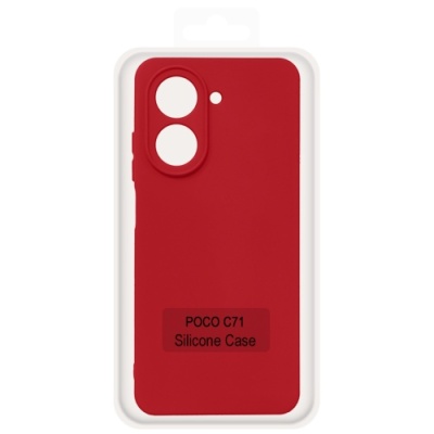 Купить чохол soft silicone case full для xiaomi redmi a5 global/poco c71 (171.8/77.8/8.3mm) (red) онлайн