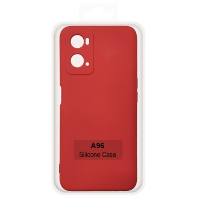 Купить чохол soft silicone case full для oppo a96 (red) онлайн