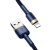 кабель baseus cafule usb - lightning 1.5a/2m (calklf-cv3) (gold-blue) 