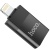 Перехідник Hoco UA17 USB female to Lightning male USB2.0 OTG adapter Black перехідник hoco ua17 usb female to lightning male usb2.0 otg adapter black