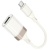 перехідник otg hoco ua39a type-c - usb (білий apricot) 