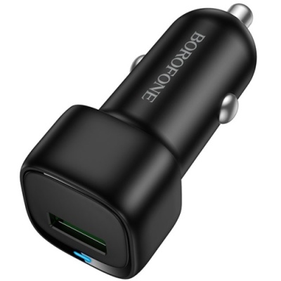 Автомобільний Зарядний Пристрій Borofone BZ34 1USB/18W/QC3.0 (Чорний)