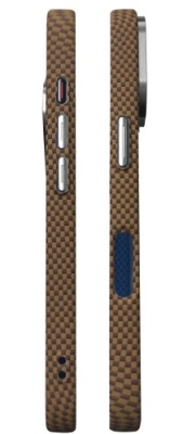 Купить чохол piblue carbon glacier magsafe (pl-99) для apple iphone 16 (коричневий) онлайн
