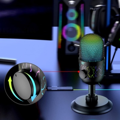 мікрофон для комп'ютера havit hv-gk52 usb rgb 