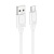 кабель hoco x122 silicone usb - type-c 3.0a/1m (білий) 