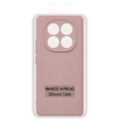 Купить чохол soft silicone case full для xiaomi redmi note 14 pro 4g (pink) онлайн